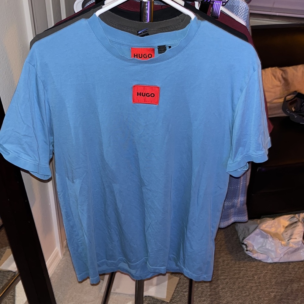 Hugo Boss Slim Fit Shirt Blue